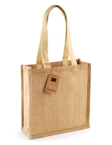 WES-W406-Jute Compact Shopper